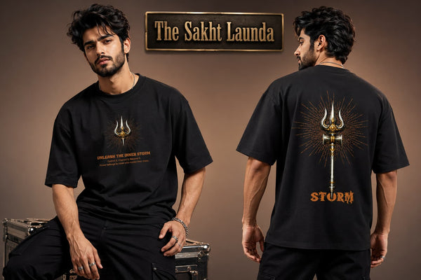 The Trident Storm | Unisex Oversized Classic T-Shirt