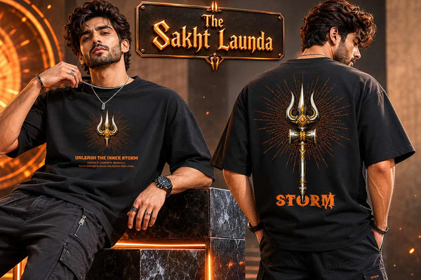 The Trident Storm | Unisex Oversized Classic T-Shirt