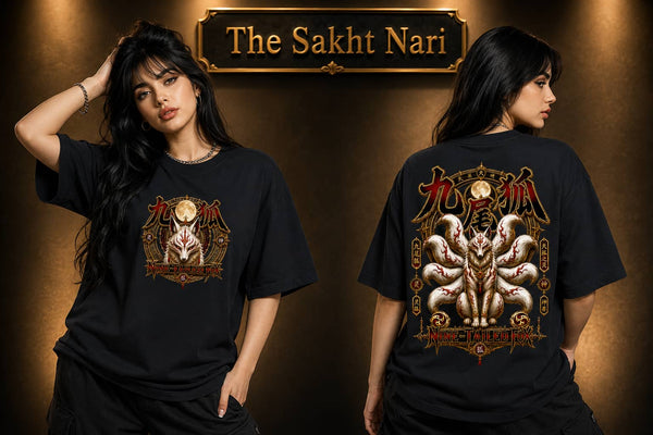 Huli Jing - NINE-TAILED FOX | Unisex Oversized Classic T-Shirt