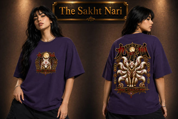 Huli Jing - NINE-TAILED FOX | Unisex Oversized Classic T-Shirt