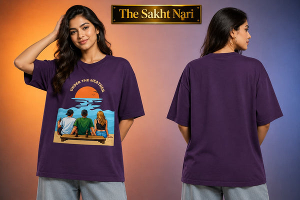 UNDER THE WEATHER | Unisex Oversized Classic T-Shirt