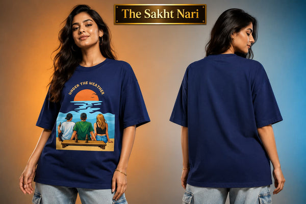UNDER THE WEATHER | Unisex Oversized Classic T-Shirt