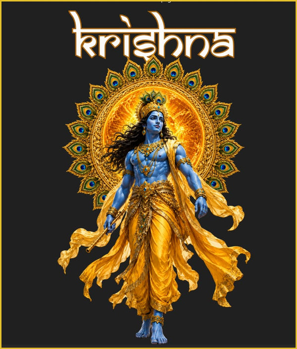 KRISHNA - The COSMIC PROTECTOR | Unisex Oversized Classic T-Shirt