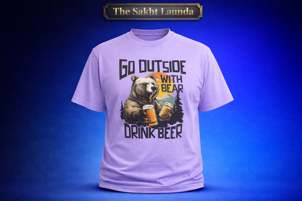 BEER with BEAR | Unisex Classic Crew T-Shirt
