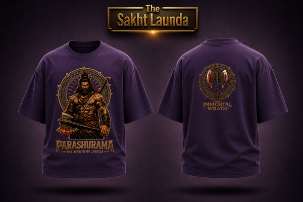WRATH Of PARSHURAMA | Unisex Oversized Classic T-Shirt