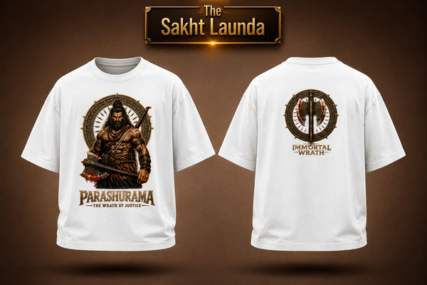 WRATH Of PARSHURAMA | Unisex Oversized Classic T-Shirt