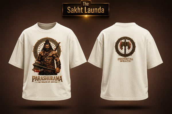 WRATH Of PARSHURAMA | Unisex Oversized Classic T-Shirt