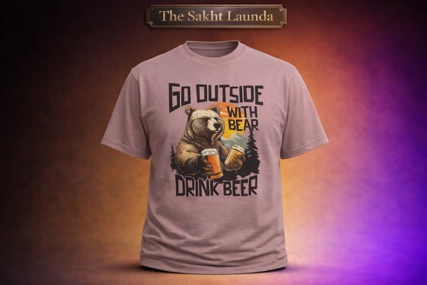 BEER with BEAR | Unisex Classic Crew T-Shirt