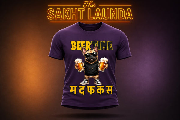 BEER TIME M DA F KA S | Unisex Basic T-Shirt