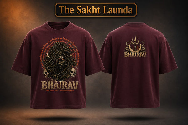BHAIRAV | Unisex Oversized Classic T-Shirt