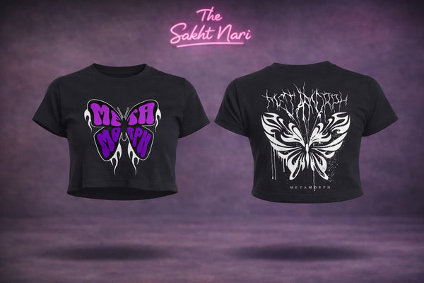 Drip Wings |Crop Top