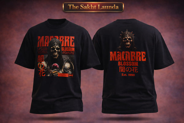 Macabre Bloom | Unisex Oversized Standard T-Shirt