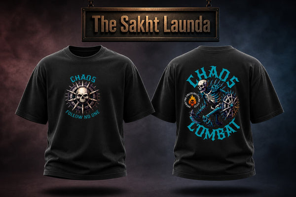 CHAOS COMBAT | Unisex Oversized Classic T-Shirt