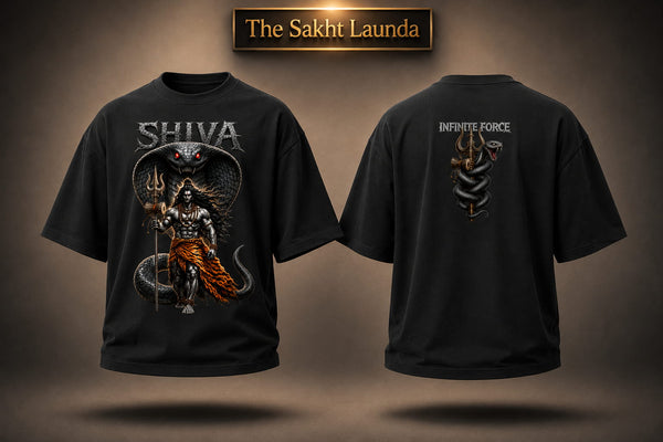 SHIVA - THE INFINITE FORCE | Unisex Oversized Classic T-Shirt