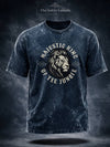 Majestic Savage | Unisex Acid Washed Oversized Tee