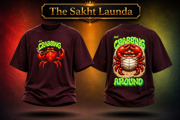 Just CRABBING AROUND | Unisex Oversized Classic T-Shirt