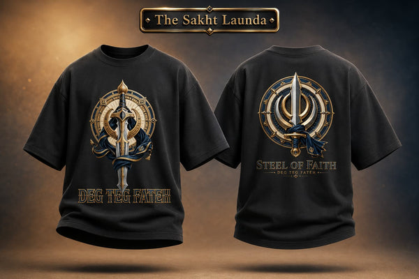 STEEL OF FAITH | Unisex Oversized Standard T-Shirt