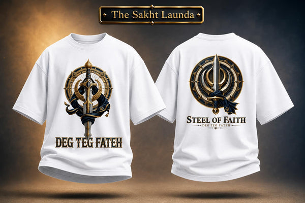 STEEL OF FAITH | Unisex Oversized Standard T-Shirt