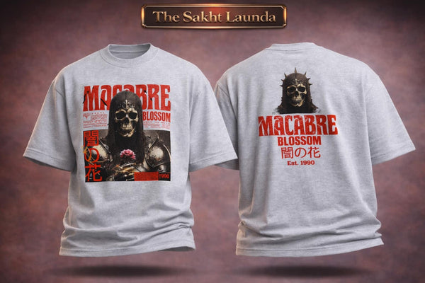 Macabre Bloom | Unisex Oversized Standard T-Shirt