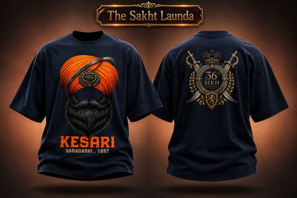KESARI : SARAGARHI 1897 | Unisex Oversized Classic T-Shirt