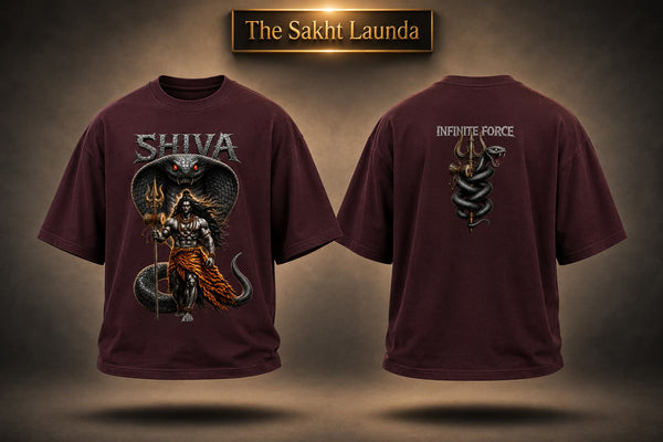 SHIVA - THE INFINITE FORCE | Unisex Oversized Classic T-Shirt