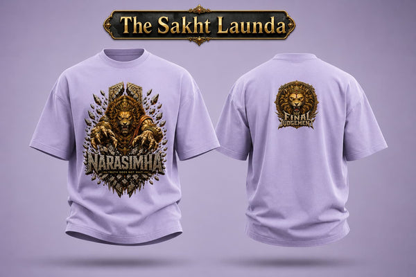 NARASIMHA - The FINAL JUDGEMENT | Unisex Oversized Classic T-Shirt