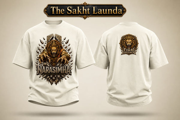 NARASIMHA - The FINAL JUDGEMENT | Unisex Oversized Classic T-Shirt