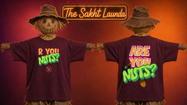 R U NUTS? | Unisex Oversized Classic T-Shirt