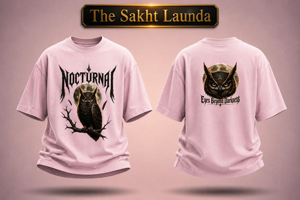 NOCTOURNAL —EYES BEYOND DARKNESS | Unisex Oversized Classic T-Shirt