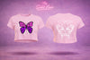 Drip Wings |Crop Top