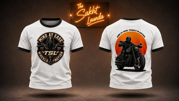 Ride & Unwind | Unisex Ringer T-Shirt