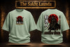 SHADOW RONIN WARRIOR - Unisex Terry Oversized Tee