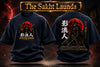 SHADOW RONIN WARRIOR - Unisex Terry Oversized Tee