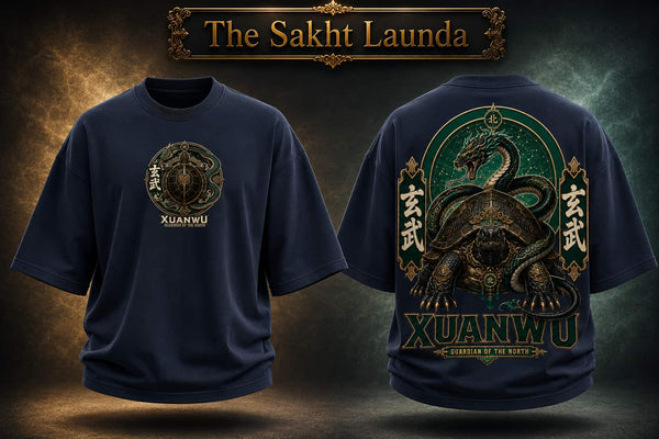 XUANWU - GUARDIAN OF THE NORTH | Unisex Terry Oversized Tee