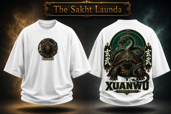 XUANWU - GUARDIAN OF THE NORTH | Unisex Terry Oversized Tee
