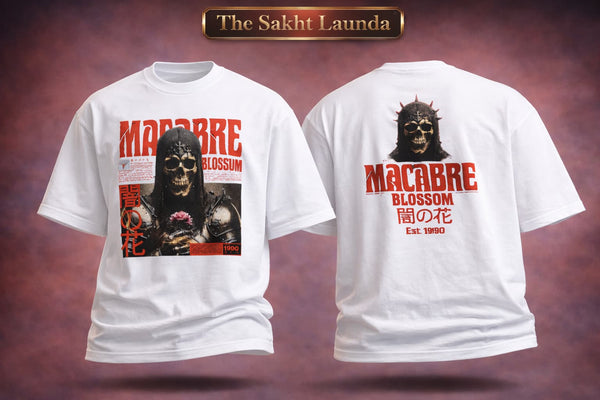 Macabre Bloom | Unisex Oversized Standard T-Shirt