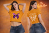 Drip Wings |Crop Top