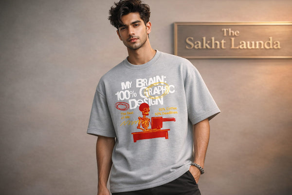 Workaholic |Unisex Oversized Standard T-Shirt