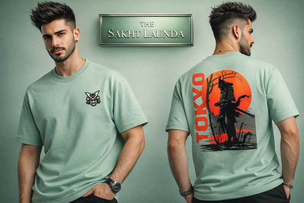 TOKYO Samurai | Unisex Terry Oversized Tee