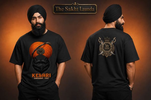 KESARI : SARAGARHI 1897 | Unisex Oversized Classic T-Shirt