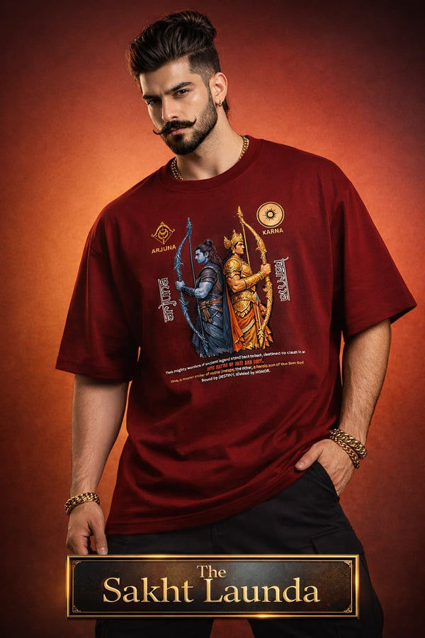 KARAN-ARJUN | Unisex Oversized Classic T-Shirt