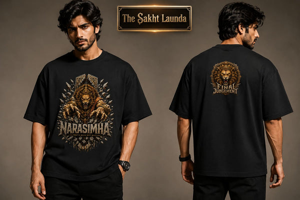 NARASIMHA - The FINAL JUDGEMENT | Unisex Oversized Classic T-Shirt
