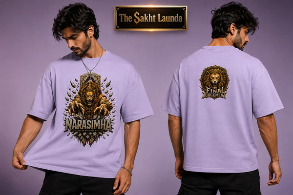 NARASIMHA - The FINAL JUDGEMENT | Unisex Oversized Classic T-Shirt