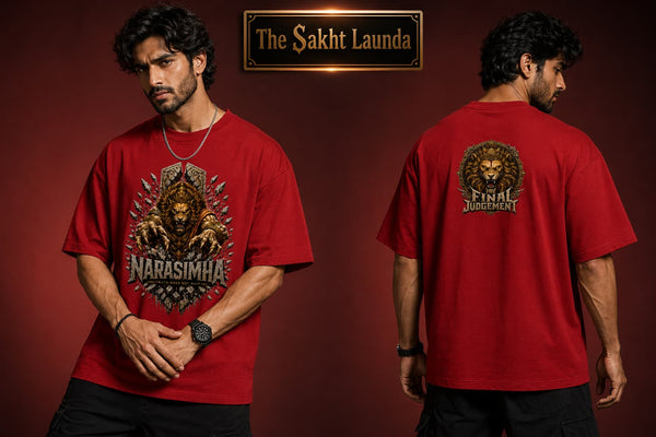 NARASIMHA - The FINAL JUDGEMENT | Unisex Oversized Classic T-Shirt
