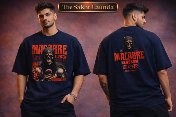 Macabre Bloom | Unisex Oversized Standard T-Shirt