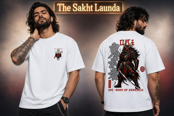 ONI - BORN OF DARKNESS | Unisex Oversized Standard T-Shirt