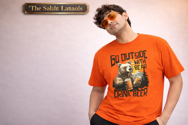 BEER with BEAR | Unisex Classic Crew T-Shirt