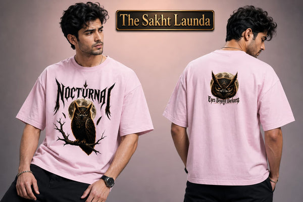 NOCTOURNAL —EYES BEYOND DARKNESS | Unisex Oversized Classic T-Shirt