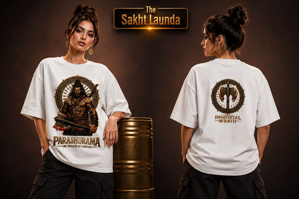 WRATH Of PARSHURAMA | Unisex Oversized Classic T-Shirt