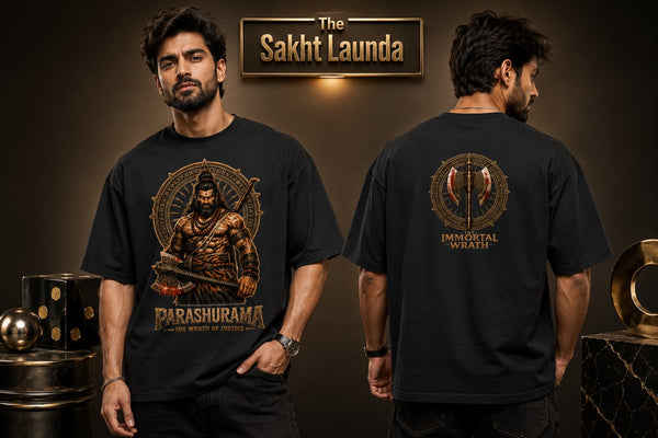 WRATH Of PARSHURAMA | Unisex Oversized Classic T-Shirt